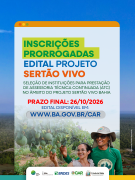 Edital Sertão Vivo