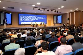 Bahia articula ações para enfrentar possíveis impactos do El Niño - auditório da UPB, em Salvador.