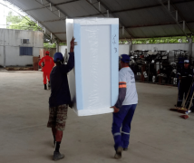 Entrega de geladeiras