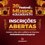 Últimos dias para se inscrever no Festival de Música Educadora FM