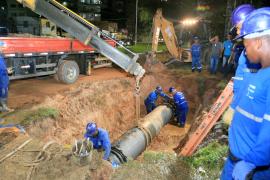 Embasa_conserto_tubulação_ vale do canela