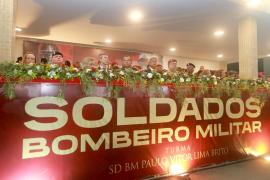 formatura bombeiro militar