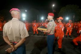 formatura bombeiro militar