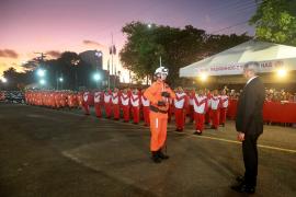 formatura bombeiro militar