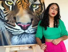 Queila Sales Oliveira_estudante sec_exposição frança