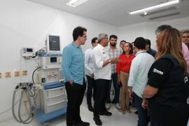 Governador visita HRSAJ