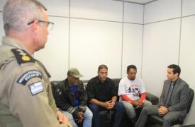 reunião motoristas app com SSP