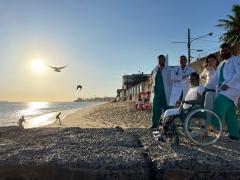 Visita à praia_Hospital da mulher