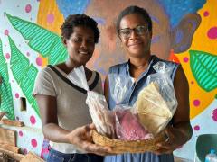 Associação de mulheres quilombolas em Camaçari inova com o preparo de beijus através de PANC