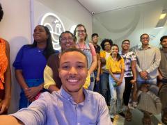 Estagiários da Secom visitam IRDEB e TV Aratu