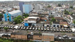 Polícia Militar recebe 130 novas viaturas para ampliar ações de segurança em Salvador e região metropolitana