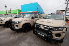 Polícia Militar recebe 130 novas viaturas para ampliar ações de segurança em Salvador e região metropolitana