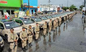 Polícia Militar recebe 130 novas viaturas para ampliar ações de segurança em Salvador e região metropolitana