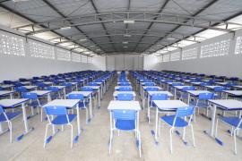 Entre Rios ganha novo complexo poliesportivo e ampliação de colégio de tempo integral; governador realizou entregas neste sábado (30)