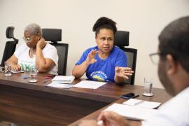 Seades e SJDH recebem Movimento Nacional de População de Rua