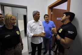 Segurança de São José do Jacuípe ganha reforço com a entrega de unidade conjugada das polícias; Estado também inaugurou obras de infraestrutura