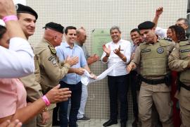 Educação e segurança de Quijingue são reforçadas com a entrega de duas escolas de tempo integral e sede da PM