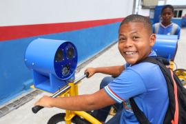 Escola de São Tomé de Paripe recebe Praça da Ciência, com equipamentos lúdico-científicos e inclusivos