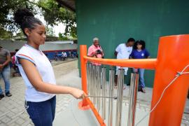 Escola de São Tomé de Paripe recebe Praça da Ciência, com equipamentos lúdico-científicos e inclusivos