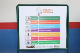 Escola de São Tomé de Paripe recebe Praça da Ciência, com equipamentos lúdico-científicos e inclusivos