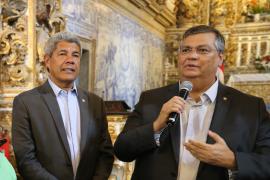 Com Flavio Dino, Jerônimo visita Igreja de São Francisco após restauração de azulejos portugueses realizada pelo Iphan