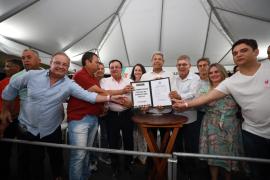 Obras na BA-612 entre Candiba e Guanambi são inauguradas, beneficiando quase 100 mil baianos