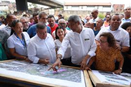 Governo entrega mais uma obra de contenção de encostas, neste domingo (29), no Alto do Peru