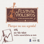 Feira de Santana: com entrada franca, Cuca realiza Festival de Violeiros no dia 25 de outubro