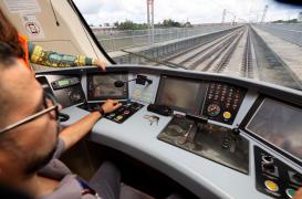 Governo do Estado realiza testes e vistoria final na estação Águas Claras do Metrô
