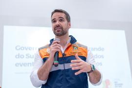Governador gaúcho agradece ação solidária de secretarias de Comunicação após enchentes que atingiram o estado