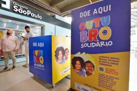 VSBA | Campanha Outubro Solidário ganha ponto de coleta na Estação Nova Lapa