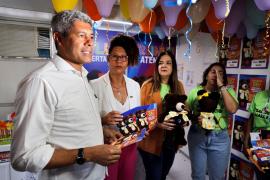 Mais de 10 mil pessoas compareceram aos serviços de saúde, cidadania e shows na Feira da Criança, no sábado (21)