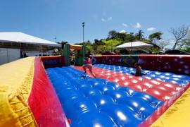 Mais de 10 mil pessoas compareceram aos serviços de saúde, cidadania e shows na Feira da Criança, no sábado (21)