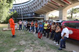 Servidores aprendem sobre primeiros socorros e controle de incêndio em formação do Corpo de Bombeiros