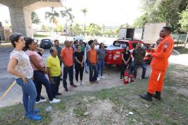 Servidores aprendem sobre primeiros socorros e controle de incêndio em formação do Corpo de Bombeiros