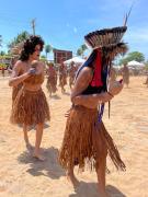 Estudantes de Ilhéus, Buerarema e Pau Brasil participam dos Jogos Estudantis Indígenas da Bahia, em Olivença