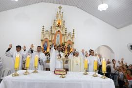 Jerônimo Rodrigues participa do encerramento da Festa do Sagrado Coração de Jesus, em Heliópolis