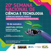 Bahia promove Semana Nacional de Ciência e Tecnologia com programação em todo estado