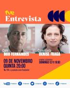 TVE Entrevista, com Bob Fernandes, traz a atriz Denise Fraga nesta quinta (9)