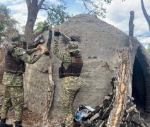 Vinte e cinco toneladas de carvão vegetal ilegal são apreendidas pela Cippa em 48 horas