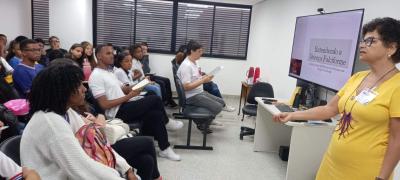 Estudantes do curso técnico de Análises Clínicas do Recôncavo