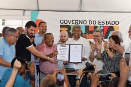 Governador entrega reforma do mercado municipal de Itacaré, inaugura obras e autoriza novos investimentos