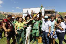 Seleção Pataxó Aktxurá Eoató é campeã da Copa Indígena de Futebol