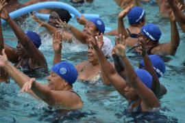HIDROGINÁSTICA. FOTO JOÃO UBALDO