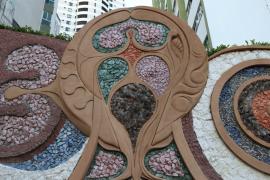 SDE homenageia Juarez Paraíso e entrega restauração do mural Flor de Pedras