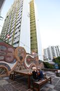 SDE homenageia Juarez Paraíso e entrega restauração do mural Flor de Pedras