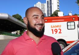 Com 70% do corpo queimado, idoso atingido por raio, em Teixeira de Freitas, é transferido de UTI aérea para o HGE