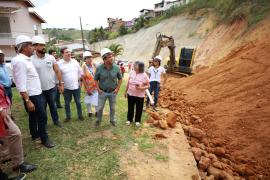 Mutuípe recebe investimentos de quase R$ 24 milhões para contenções de encostas; segurança pública e educação também foram beneficiadas