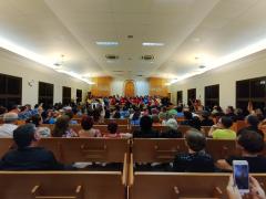 Coral da CAR Canto da Terra se apresenta e surpreende o público do X Cantaju