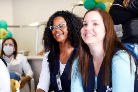 Coral da Secom se apresenta no Hospital Estadual 2 de Julho, em Salvador